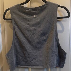 lululemon athletica Charcoal Tank Top